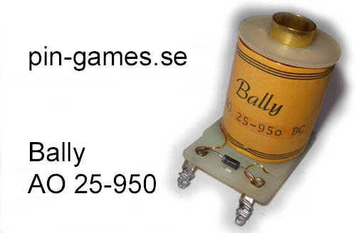 New NOS Bally G-31-1600 Pinball Coil Solenoid 